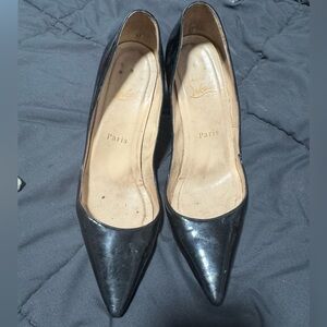 Christian Louboutin Black Heels Classic Pumps